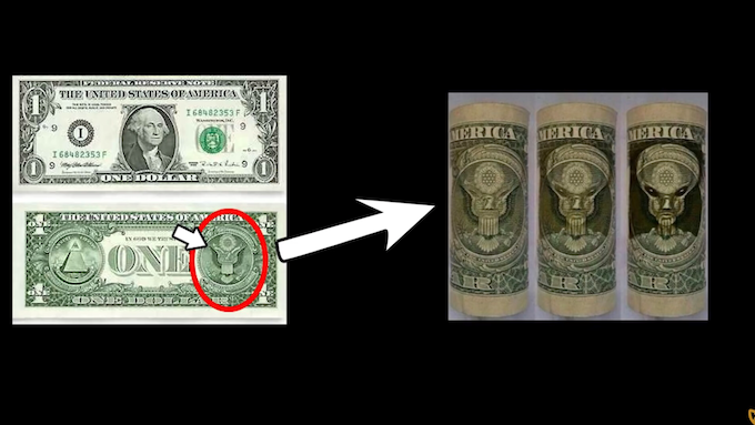 god country culture alien aliens ET space astronomy illuminati news UFO UFOs face faces dollar bill money printed over lords copy - 【都市伝説】アメリカ1ドル紙幣に隠された暗号、隠された宇宙人！？